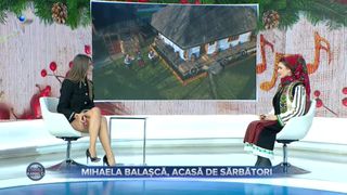 VIDEO - Mihaela Balașcă, colinde de dor. Stabilită &icirc;n Irlanda de Nord, nu a uitat niciodată de rădăcinile rom&acirc;nești