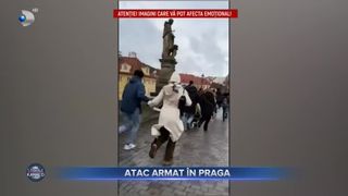 VIDEO - Atac armat &icirc;ntr-o zonă populată din Praga! Mai mulți morți și răniți &icirc;n urma evenimentului