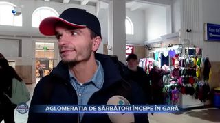 VIDEO - Haos și nervi întinși la maxim în Gara de Nord! Cei care vor să plece cu trenul acasă de sărbători trebuie să înfrunte aglomerația