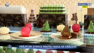 VIDEO - Prăjituri atipice pentru masa de Crăciun. Dulciuri speciale care arată ca globurile pentru brad
