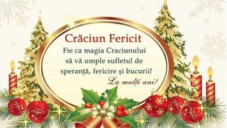 Urări și felicitări pentru 24 decembrie