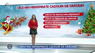 VIDEO - Topul celor mai neinspirate și al celor mai căutate cadouri de sărbători pentru 2023