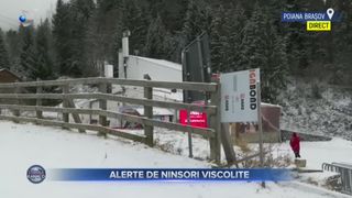 VIDEO- Alerte de ninsori viscolite. Ce regiuni sunt afectate de v&acirc;nt puternic?