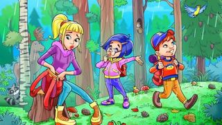 Test IQ de sărbători. Doar 5% dintre oameni pot să găsească umbrela ascunsă în această iluzie optică