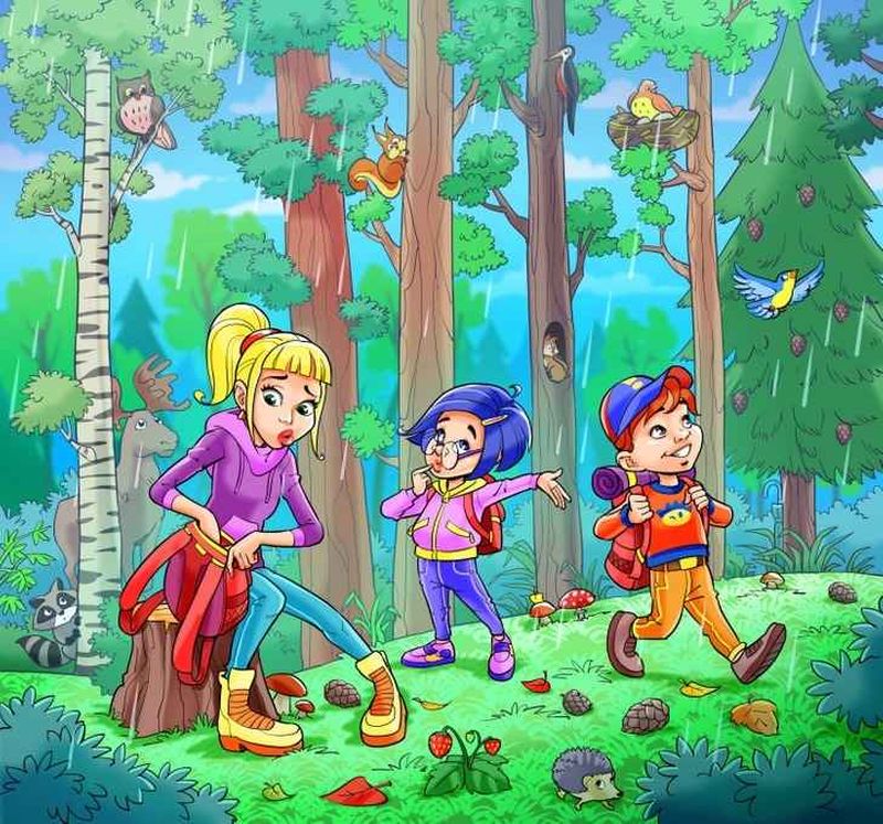 Ai 7 secunde să găsești umbrela ascunsă în această iluzie optică