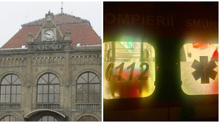 Tragedie în Ajunul Crăciunului! Un bărbat a fost înjunghiat în fața gării din Arad, în urma unei altercații