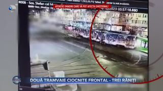 VIDEO- Tramvaiele ciocnite astăzi &icirc;n Capitală au produs o tragedie &icirc;nainte de Crăciun: trei oameni au fost răniți