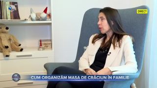 VIDEO- Psihologul Irina Petrea despre simbolistica Crăciunului. Cu ce răm&acirc;n copiii după sărbători?