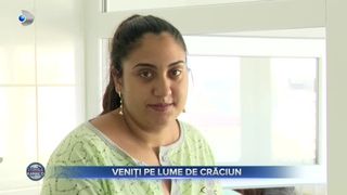 VIDEO- Veniți pe lume de Crăciun, ghidați de noroc în viață. Mai mulți părinți au fost binecuvântați cu cel mai frumos cadou de la Moș
