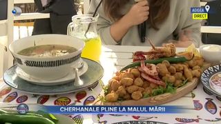 VIDEO- Cherhanale pline la malul mării. După sarmale, românii au ales preparatele din pește