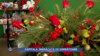 VIDEO- Capitala, &icirc;mbrăcată de sărbătoare. Crăciunul a fost prezent pretutindeni
