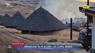 VIDEO- Tragedia de la Prahova: pensiune în flăcări, un copil mort. Durere nemărginită în a doua zi de Crăciun