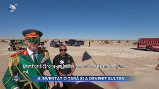 VIDEO- A inventat o țară și a devenit sultan. Statul este independent din 2021 și are o suprafață de c&acirc;teva hectare