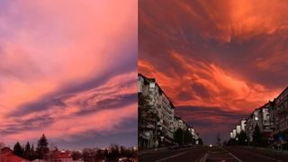 Fenomen spectaculos pe cerul României, în a doua zi de Crăciun! Ce este aurora polară? Culorile sale superbe au încântat privirile a mii de români