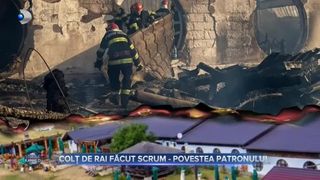 VIDEO- Povestea lui Cornel Dinicu, proprietarul cabanei care a ars. Colțul de rai din Prahova s-a făcut scrum