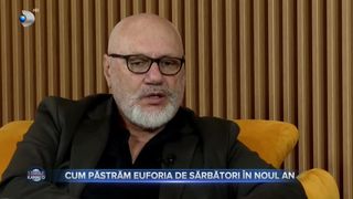 VIDEO- Cum păstrăm euforia de sărbători în noul an? Sfatul psihologului Cristian Andrei