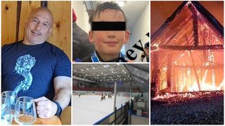 VIDEO. Copilul de 11 ani al patronului de la Ferma Dacilor era hocheist la Brașov și avea un viitor promițător. "Victor, micul și inimosul hocheist, drum lin către cer!"