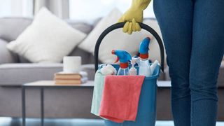 produse de curatenie in galeata