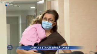 VIDEO- Gripa strică sărbătorile rom&acirc;nilor. Cazurile de răceală se &icirc;nmulțesc de la o zi la alta