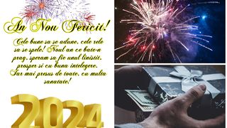 Urări de Anul Nou 2024