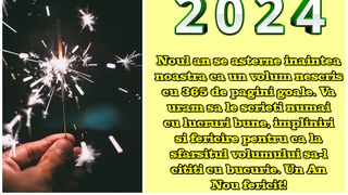 Urări de Anul Nou 2024