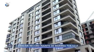 VIDEO - V&acirc;nzări record &icirc;nainte de mărirea TVA-ului. De la anul, valoarea va crește de la 5 la 9%