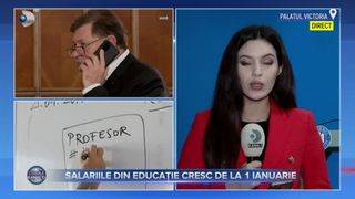 VIDEO - Salariile din Educație cresc de la 1 ianuarie. Despe ce sume este vorba