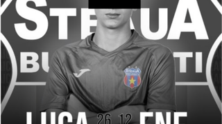 Mesajul emoționant transmis de Steaua București, după moartea lui Luca Ene &icirc;n incendiul de la Ferma Dacilor