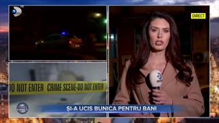 VIDEO - O nouă crimă cu sânge rece șochează România. Un adolescent de 17 ani și-ar fi ucis bunica pentru bani