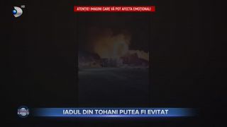 VIDEO - Continuă cercetările incendiului devastator din Tohani. Filmul tragediei în care au pierit 8 persoane