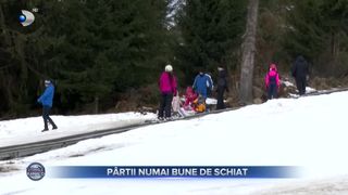 VIDEO - P&acirc;rtii numai bune de schiat. Zonele &icirc;n care putem schia &icirc;n țară