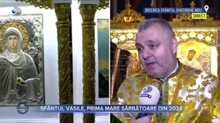 VIDEO - Sfântul Vasile, prima mare sărbătoare din 2024