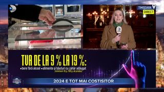 VIDEO - Românii nu scapă de griji nici în 2024. Noul an vine cu un val de scumpiri