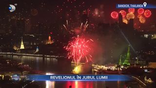 VIDEO - Spectacole uimitoare și focuri de artificii în lume, în noaptea dintre ani