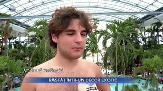 VIDEO - După Revelion, românii s-au relaxat la cel mai mare centru de Wellness cu ape termale din Europa