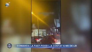 VIDEO - Tânăr din Suceava, amendat și încătușat de polițiști în timp ce stătea la coadă la fast-food