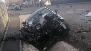 accident Circulație blocată pe DN 73 Râșnov – Moieciu, în zona localității Bran 