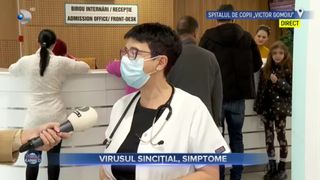 VIDEO- Sunt sute de cazuri de gripă diagnosticate în rândul copiilor. De cele mai multe ori, cei mici au nevoie de internare