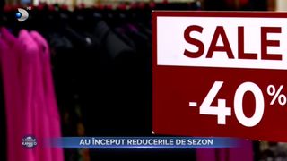 VIDEO- Au &icirc;nceput reducerile de sezon. Oamenii au luat cu asalt magazinele