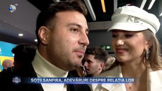 VIDEO- Soții Sanfira, adevăruri despre relația lor. Pe ce se bazează căsnicia celor doi artiști?