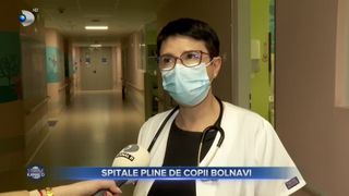 VIDEO- Din ce în ce mai multe îmbolnăviri în rândul copiilor. Timpul de așteptare la camera de gardă este de 4 ore