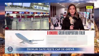 VIDEO- Zboruri date peste cap de grevă. Protestul va avea loc pe 8 ianuarie