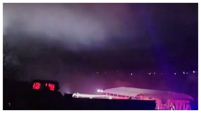 Incendiu hală Argeș