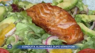 VIDEO- Conduita alimentară după sărbători. Ce trebuie să mâncăm după mesele îmbelșugate?