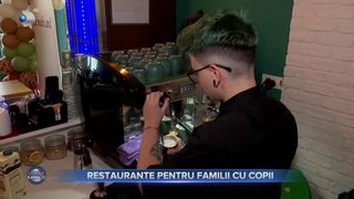 VIDEO- Restaurante pentru familii cu copii. Conceputul i-a cucerit pe părinți