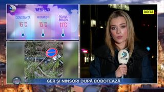 VIDEO- Ger și ninsori după Bobotează. Cum se anunță vremea?
