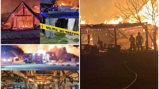 incendiu ferma dacilor