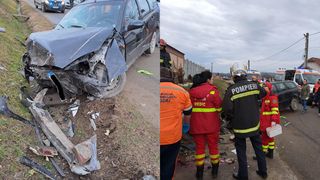 VIDEO - O mamă și fiul său au fost uciși de un șofer, în fața casei, după ce bărbatul a pierdut controlul volanului. Victimele mergeau la biserică