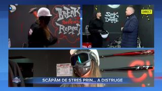 VIDEO - Noua tehnică pentru a ne relaxa: Scăpăm de stres prin... a distruge