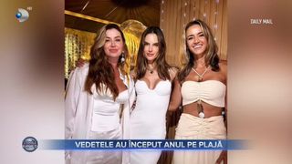 VIDEO - Vedetele au &icirc;nceput anul pe plajă. Heidi Klum, Alessandra Ambrosio și Calvin Harris, printre norocoșii aflați &icirc;n destinații exotice